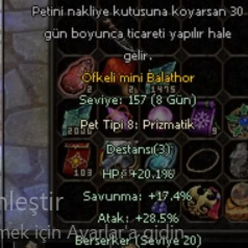  BALATHOR PET HAZIR